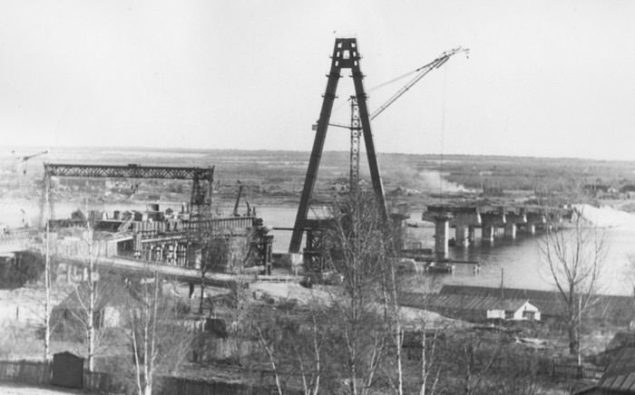 Строительство октябрьского моста Череповец 30 лет