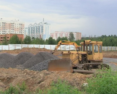 строительство аквапарка в Череповце 2012-2013