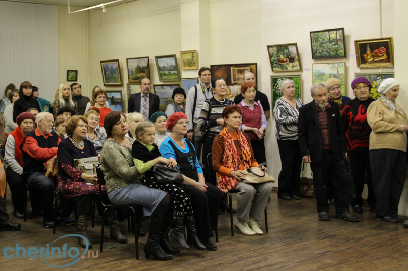 Череповецкие художники отметили День города открытием осенней выставки