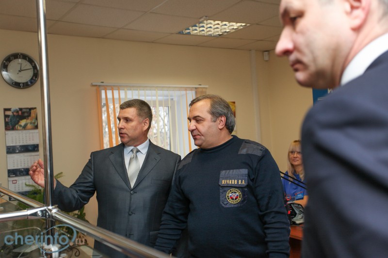 Министр МЧС России Владимир Пучков на полтора часа заехал в Череповец