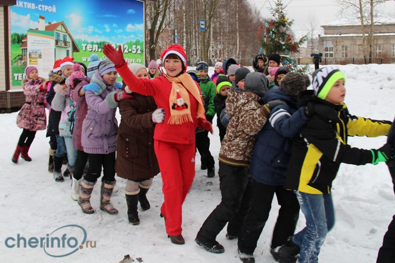 Рядом с усадьбой Гальских в Череповце открылся зимний городок развлечений