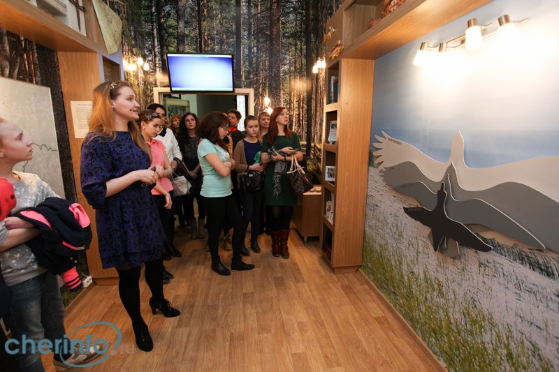 С богатством флоры и фауны Дарвинского заповедника череповчане могут познакомиться в музее природы