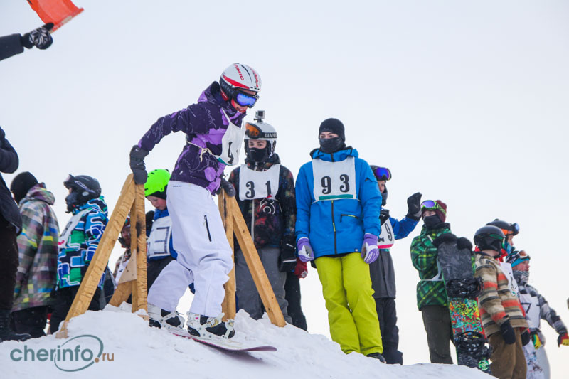 Первый этап Кубка Вологодской области по сноубордингу прошел в Череповце