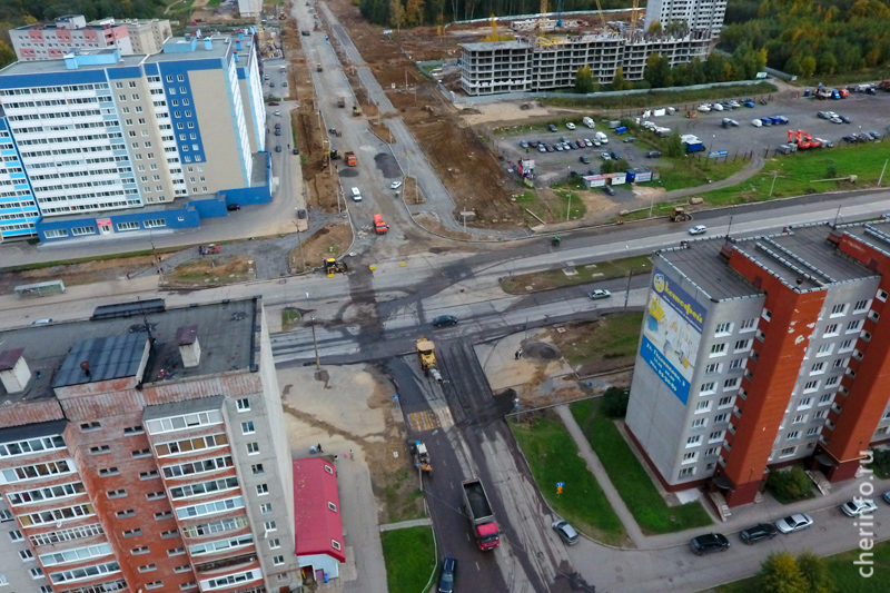 На перекрестке Октябрьского проспекта и Монтклер 29 сентября начнут асфальтирование