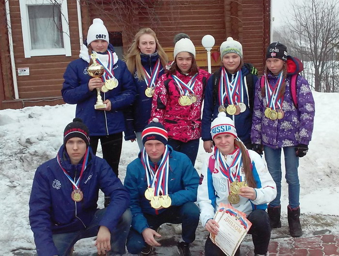 Череповецкие ориентировщики стали лучшими на всероссийских лыжных соревнованиях