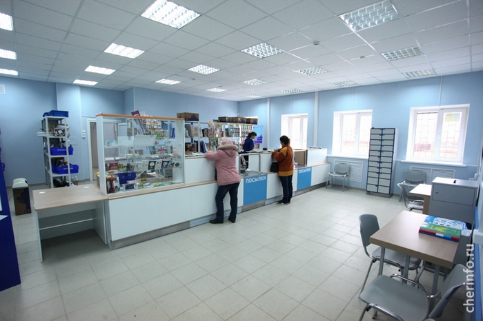 Новое отделение Почты России открылось на улице Монтклер, 24 в Череповце