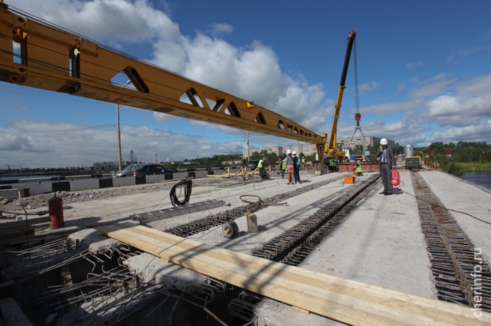 Северный мост в Череповце станет на 30 сантиметров выше