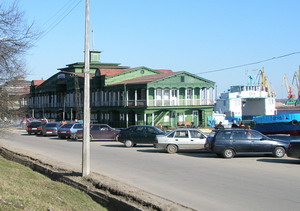 Пассажирский порт в Череповце