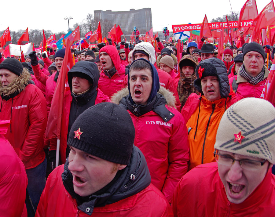 митинг Суть времени и Кургинян, 23.02.2012