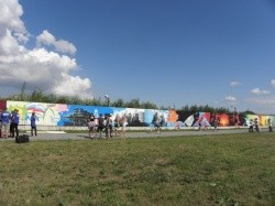 граффити на октябрьском проспекте череповец