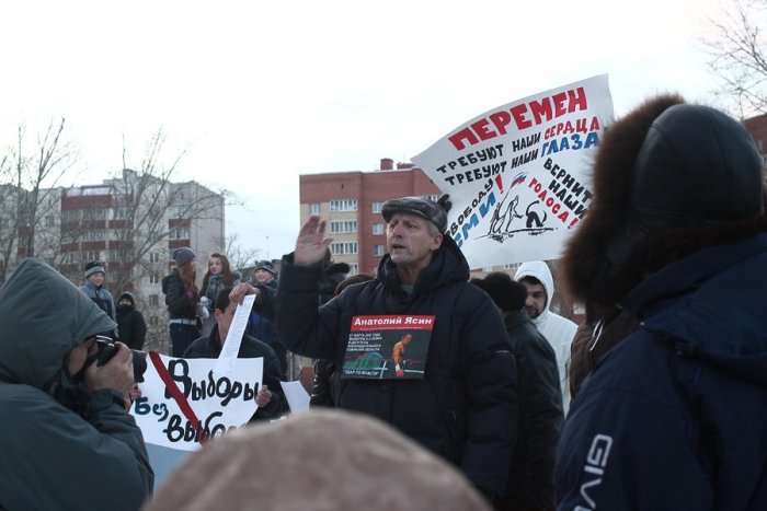 Пикет "За честные выборы!", Анатолий Ясин