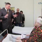 Визит губернатора Олега Кувшинникова в Череповецкий район - больница