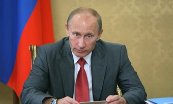 Путин в Череповце 4 сентября 2011
