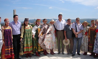 мэр Череповца Кувшинников в Румынии