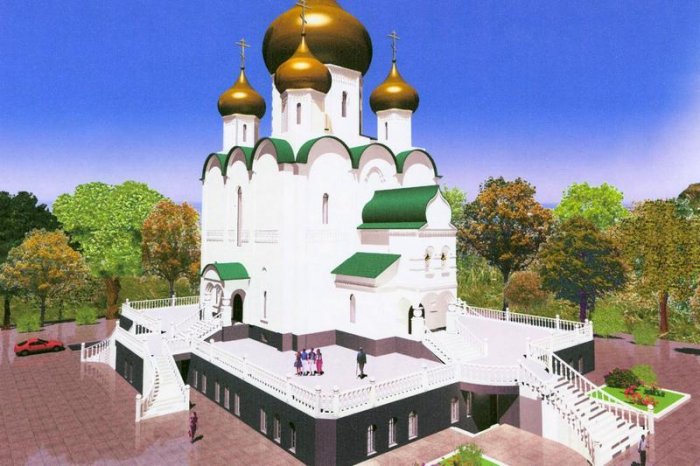 Проект нового храма в Зашекснинском районе