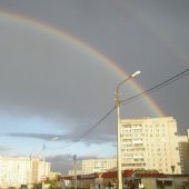 Двойная радуга в Череповце